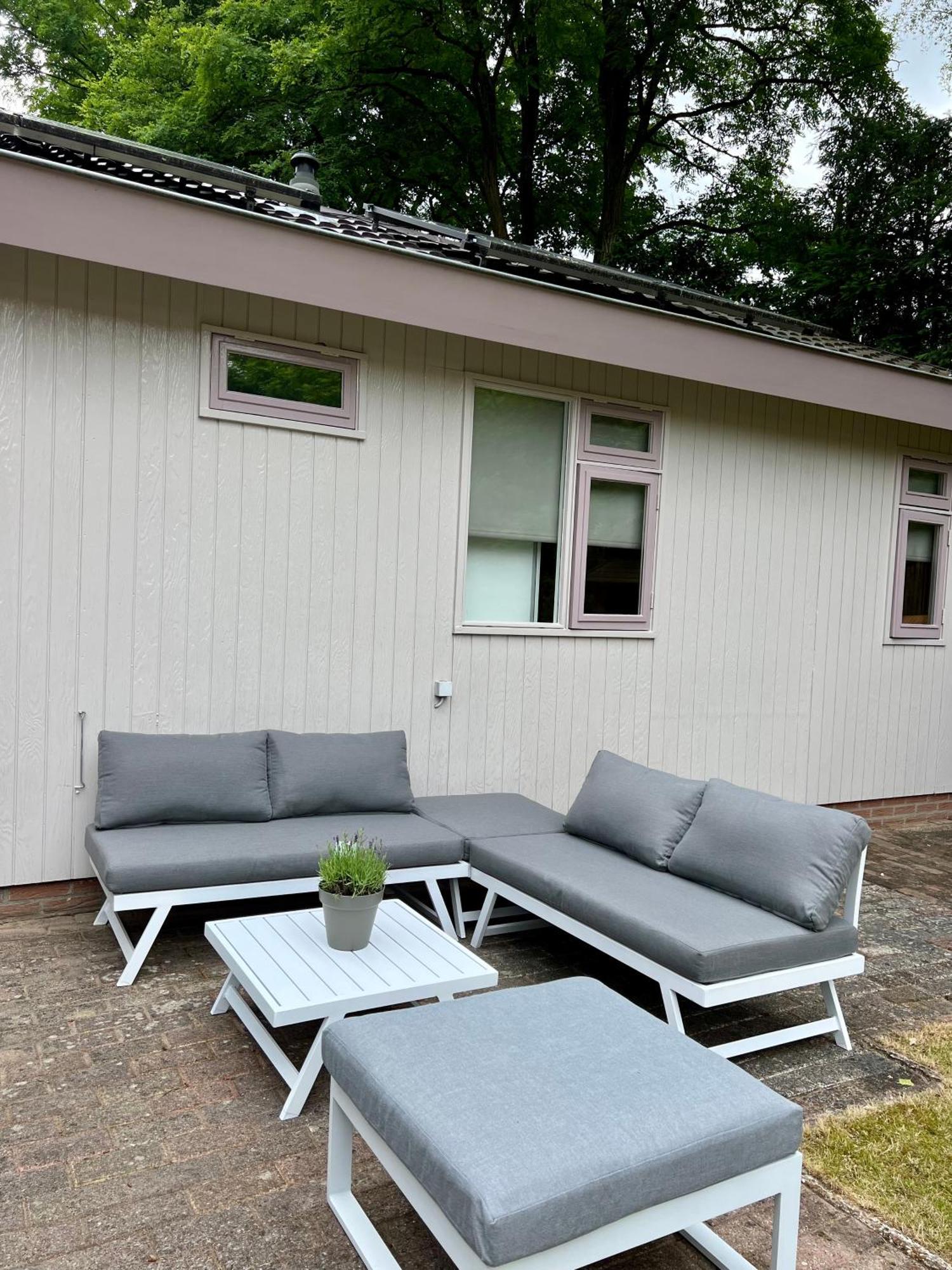Luxe Boshuisje Met Prive Wellness & Jacuzzi Op De Veluwe Ермело Екстериор снимка