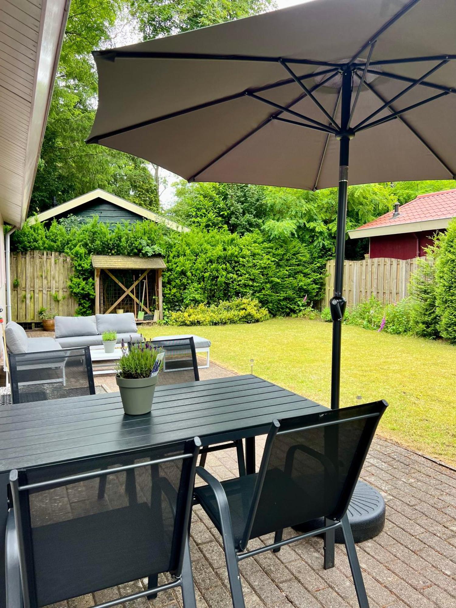 Luxe Boshuisje Met Prive Wellness & Jacuzzi Op De Veluwe Ермело Екстериор снимка